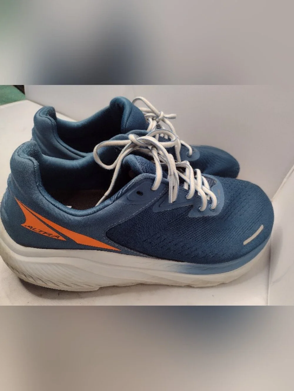 Altra Via Olympus 2 Blue Orange Men's Athletic Shoes Sneakers Size 13 P3